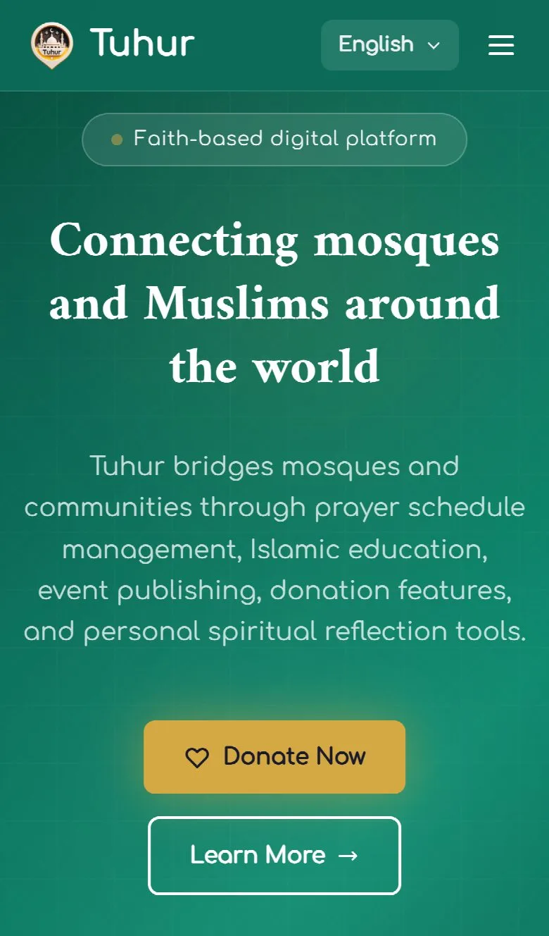Tuhur — Digital Islamic Companion