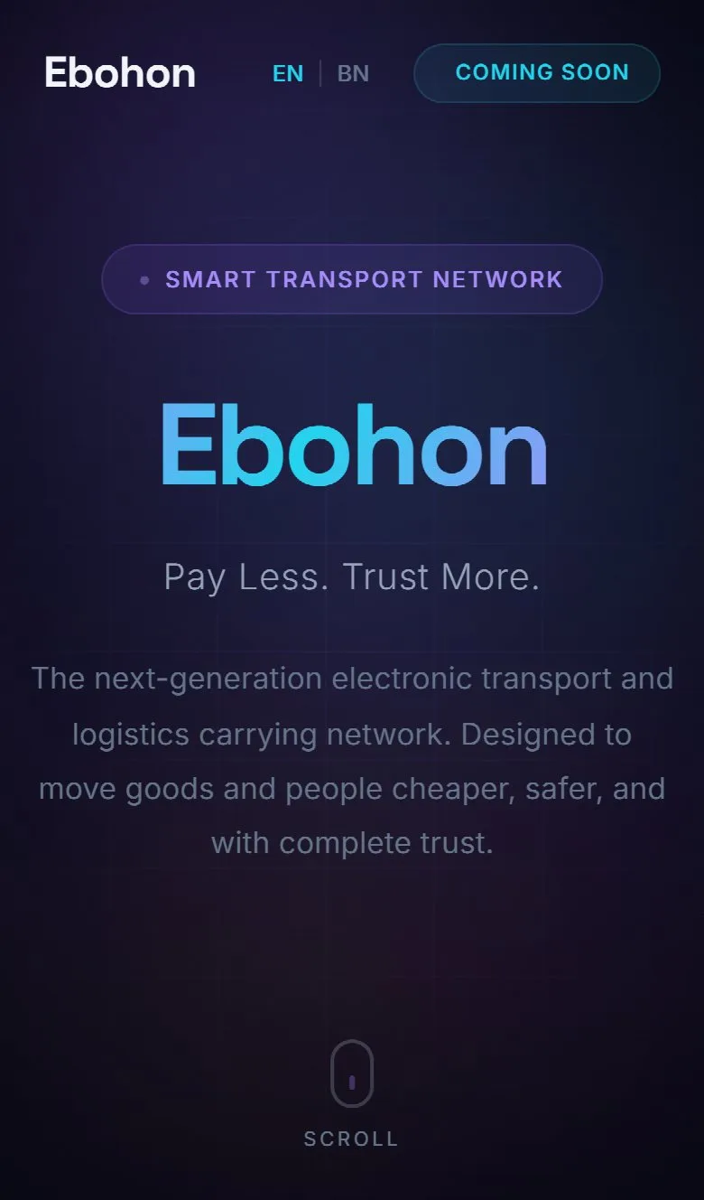 eBohon — Logistics, Tours & Travel